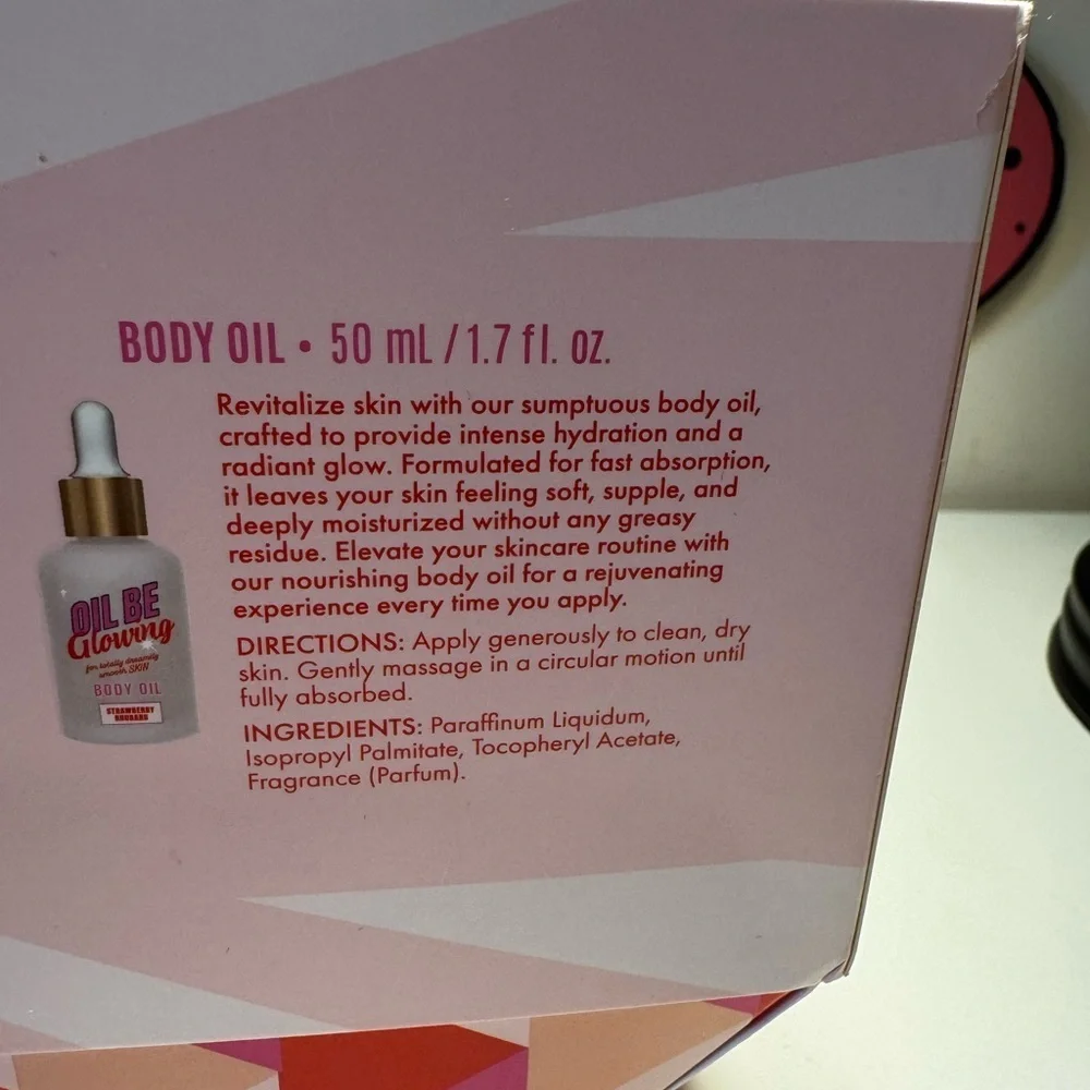 Libby Loves Sparkling Deluxe 4pc Spa Kit New